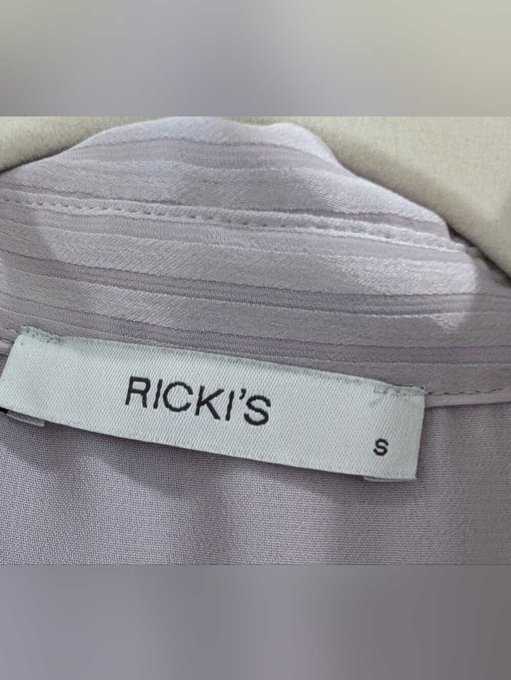 Ricki's Lavender Button-Front Midi Shirt Dress - Picture 6 of 6